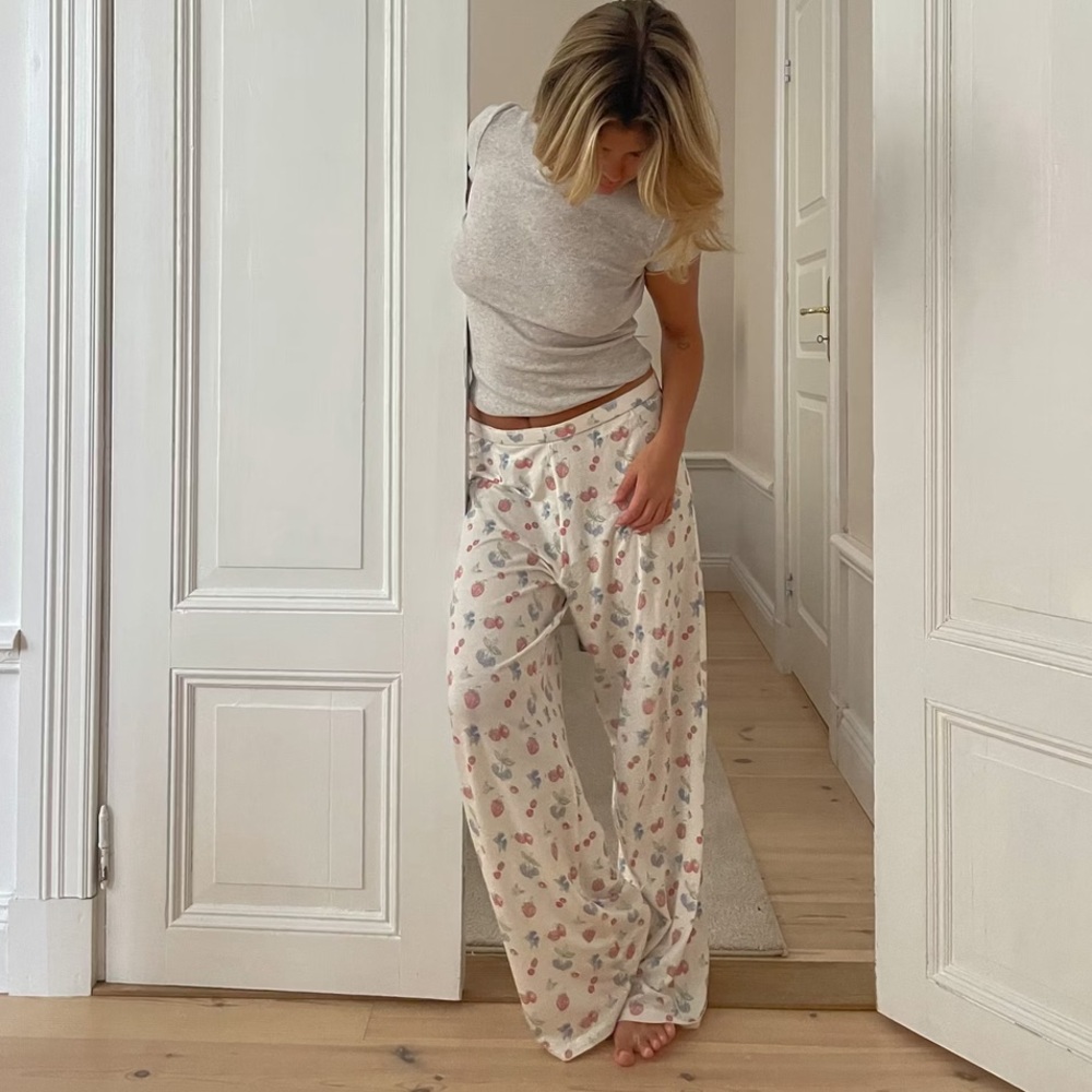 Djerf Avenue: Daily T-Shirt Ribbed Grey Melange Size XS